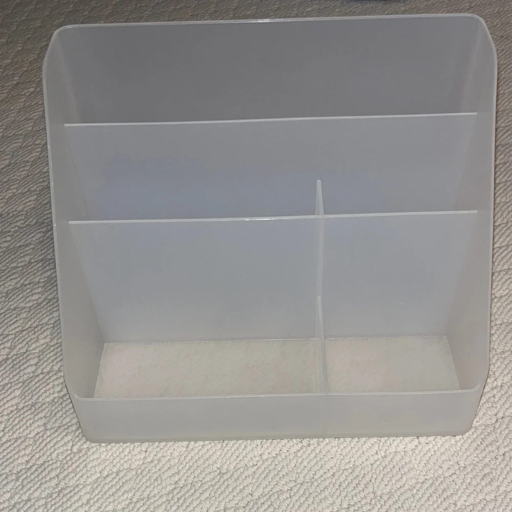 T.J.Maxx Frosted Makeup Organizer